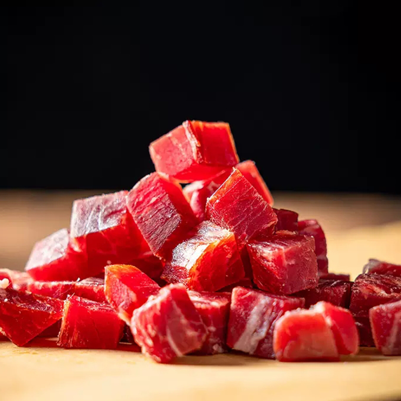 宣字牌宣威火腿粒 云南黑猪后腿肉腊肉切丁 肥瘦相宜 火腿炒饭焖饭煲仔饭