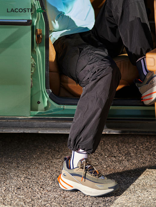 【海南专供价】Lacoste法国鳄鱼男鞋新款经典透气跑步运动鞋45SMA0004 商品图1