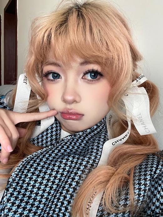 bunny shiny 美瞳年抛 小冰块 直径14.5mm着色13.7mm 商品图7