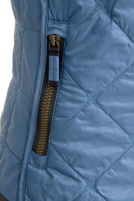 Frauenschuh - TRACY QUILTED VEST - AZUREBLUE - 女装 - 背心 - 蓝色 商品图3