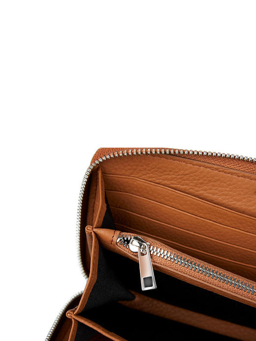 callisto太妃色长款银包 皮革FNCHB002YE 商品图4