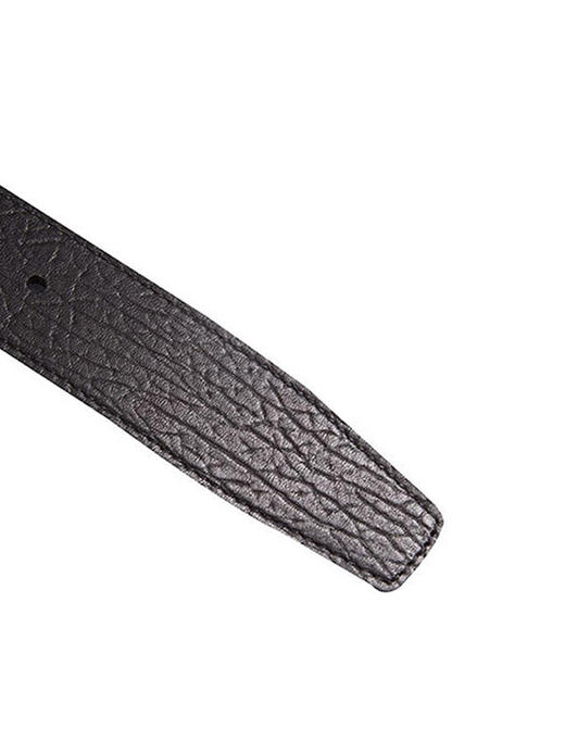 callisto黑色牛皮革皮带 SPBLF008BK 商品图2