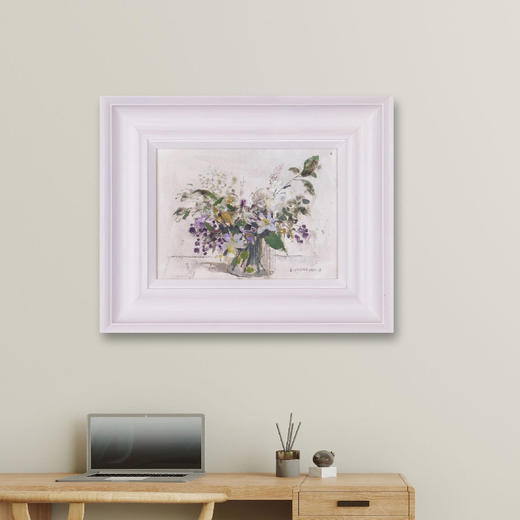 李柳燕《余芬》油画 33CM*28CM 约0.8平尺 布面（已装框）【原作编号YH0007】 商品图1