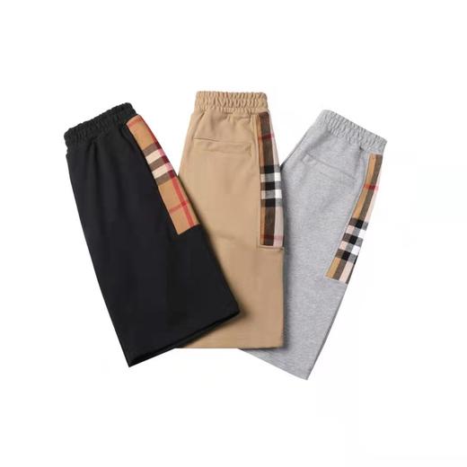 满减活动 S码（135-155斤）B家新款经典格子拼接中裤 商品图4