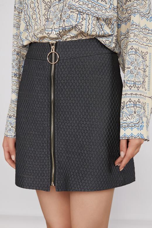 amadella 拉链色织提花短半裙 11300 商品图3