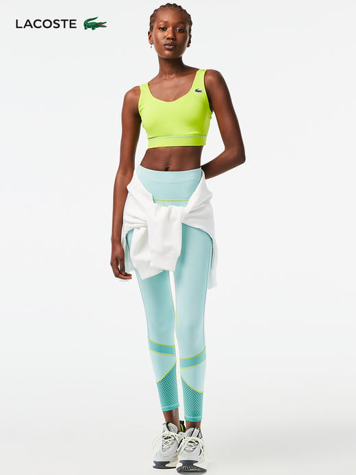 【海南专供价】Lacoste法国鳄鱼女装新款SPORT系列运动文胸背心IF4912-98 商品图3