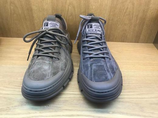 豪行2021年春季新品时尚休闲真皮低帮男单鞋11162606专柜正品 商品图3