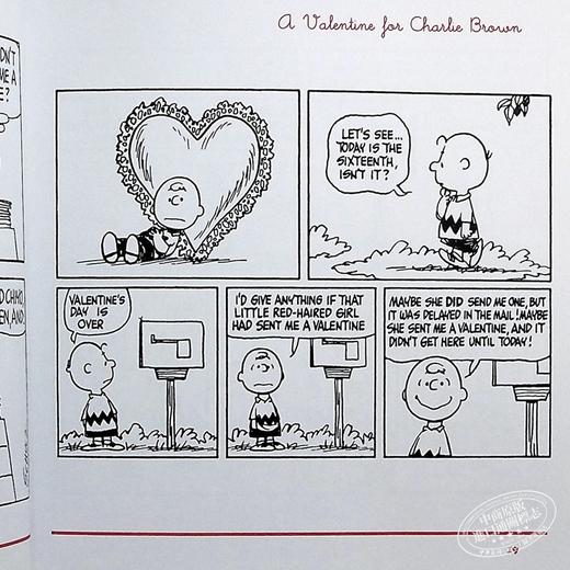 【中商原版】A Valentine for Charlie Brown 英文原版 花生漫画：给查理布朗的情人节礼物 Charles M Schulz 商品图6