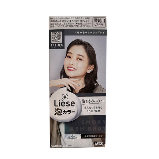 【保税仓】KAO/花王泡沫染发剂烟灰色108ml 商品图0
