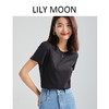 【夏季定制】LILY MOON情侣款天丝汉麻V领圆领气质休闲纯色短袖T恤（全部‘’现货 商品缩略图7