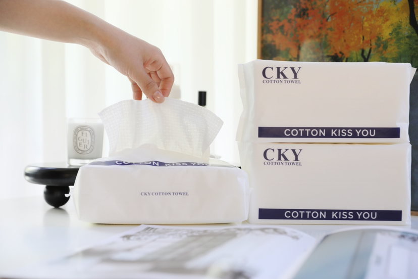 cky抽取式洁面巾