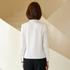 罗蒙春夏女士长袖衬衫经典小方领商务通勤职业OL休闲百搭衬衫女 商品缩略图4