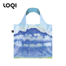 德国LOQI 博物馆系列  伯尔尼高地FH.SP 时尚艺术环保万用袋 折叠大容量单肩手提购物袋承重40斤防泼水 费迪南德・霍德勒