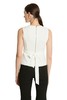 NOIR 白色简约无袖上衣 2763 商品缩略图2