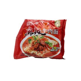 统一麻辣牛肉（袋面）(6925303792909)