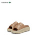 【海南专供价】Lacoste法国鳄鱼女鞋新款女士休闲厚底拖鞋45CFA0004 商品缩略图3