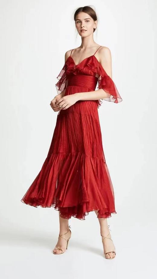【投稿】喵娘精工@M67《卡罗拉之舞》红色吊带裙 商品图2