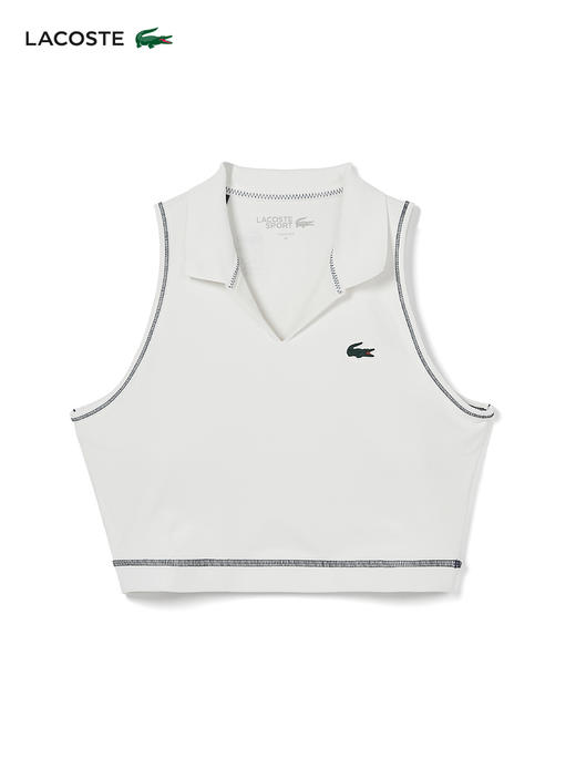 【海南专供价】Lacoste法国鳄鱼女装新款 SPORT系列POLO领运动文胸IF4913-98 商品图1