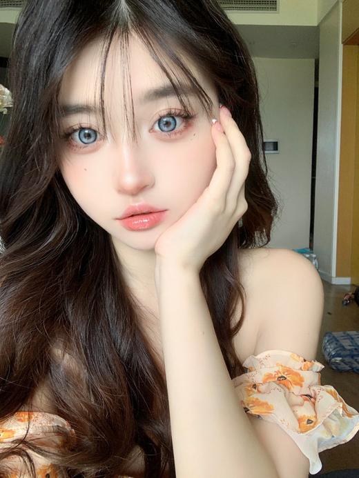 doragina 摇摆牛仔 混血灰蓝色 14.5mm 年抛 含硅水凝胶 商品图9