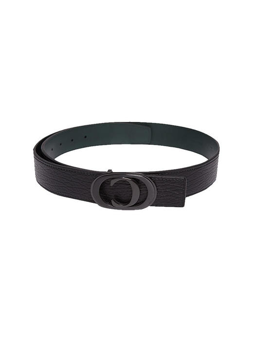 callisto黑色牛皮革皮带 SPBLF008BK 商品图3