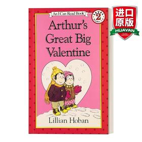 Collins柯林斯 英文原版 I Can Read 2 Arthur's Great Big Valentine汪培珽第四阶段书单Arthur's亚瑟系列 英文版 进口英语原版书籍