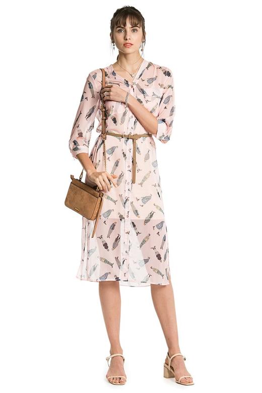 ROSEHOO 卡通人物印花轻薄开衫 2604 商品图4