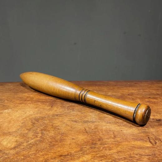 黄杨木雕琢老棒槌棍，顺丰包邮 商品图7