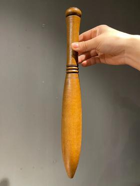 黄杨木雕琢老棒槌棍，顺丰包邮