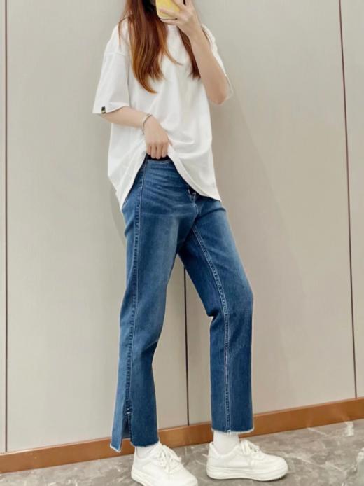 被老粉夸爆的好裤子！！Lee smrat女士牛仔裤腿粗跨宽必入~~巨显腿直！！ 商品图0