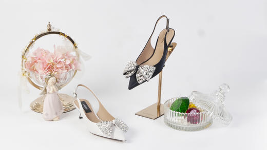 westory夏季新款羊皮优雅尖头细高跟空鞋女W23AH56261 商品图3