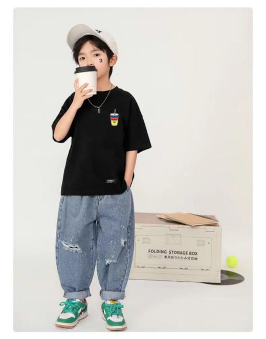 【品牌直发】买一送一！2件💰69.9❗1折福利❗银泰专柜在售Simba&⁣nana儿童印花短袖！！ 商品图1