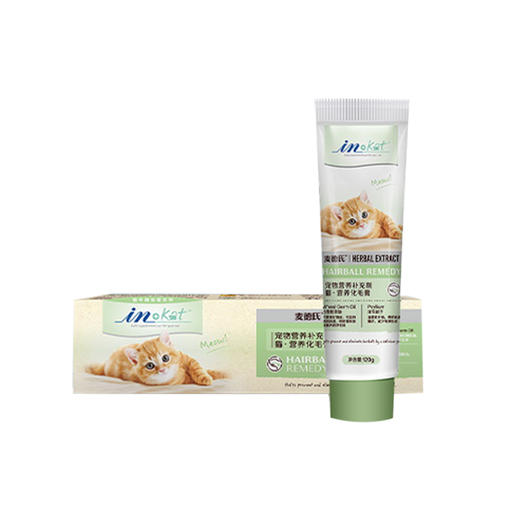 麦德氏猫咪双效营养化毛膏幼猫调理肠胃吐化毛球 商品图3
