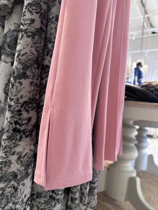 【门店同款】春季铜氨丝开衩阔腿裤 150493091 商品图2