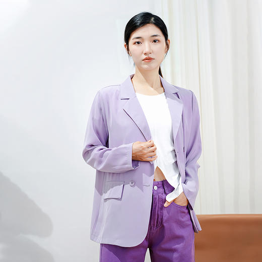 Avann轻薄防晒雪纺西装 商品图5