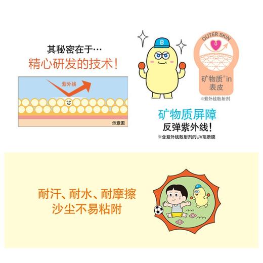 【保税仓】Biore碧柔婴幼儿童防晒霜70ml/瓶 效期27.2月 商品图3