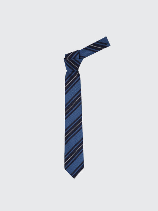 callisto聚酯纤维蓝色领带  FQCTE032C 商品图2