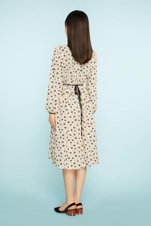 ANSUABEL 圆领印花连衣裙 11385 商品图2