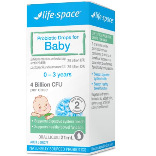 【保税区包邮直发】澳洲进口life space益倍适婴幼儿益生菌MCT宝宝滴剂新生儿养胃肠道21ml-F 商品图0