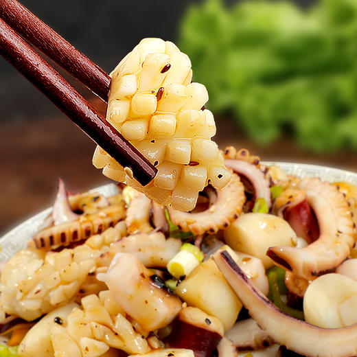 【到手4袋】东上御品花样鱿鱼 400g*4袋 口感紧实 劲道Q弹 肉质鲜嫩 商品图2