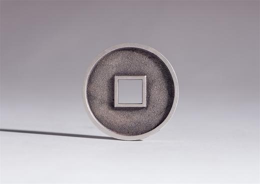 矩德泉坊 纯银手作  崇宁重宝纤字（3.3厘米版）507 商品图1