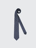 callisto深蓝真丝混纺领带 SQCTE020C 商品缩略图0