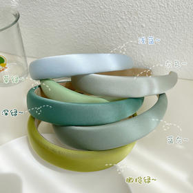 「9.9元包邮！6色可选」女款纯色发箍 2023新款高颅顶头饰发捆发饰发卡配饰