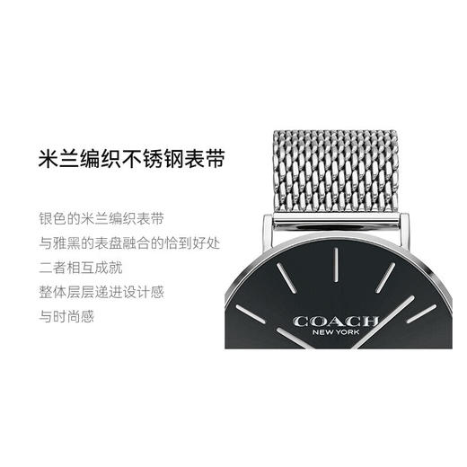 COACH蔻驰 CHARLES查尔斯系列 时尚欧美表41mm 石英防水手表情侣男表 商品图1