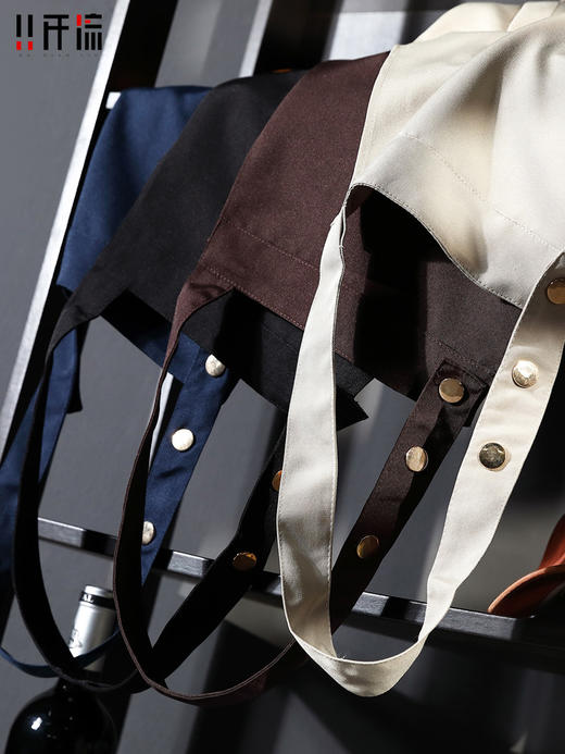 【山谷厨房】餐饮专用 防污围腰 厨房必备 商品图2