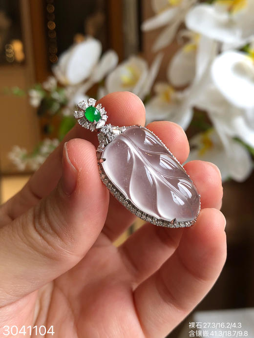 玻璃叶子吊坠 49999【3041104】 商品图3