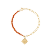 北京仓｜Barbóra-Eye-眼睛金币 橙色 手链［希腊设计师] 商品缩略图0