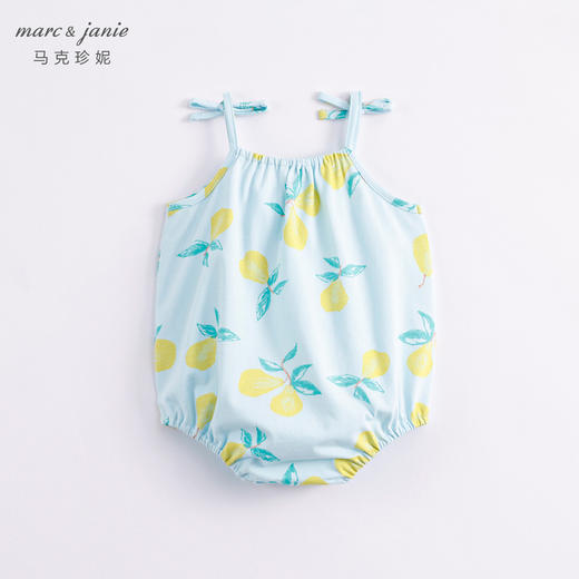 【科技凉感】马克珍妮新款夏装 女宝宝吊带连体衣230652 商品图2