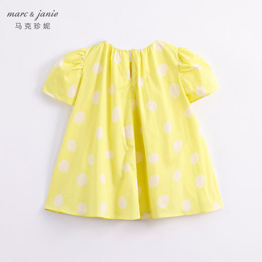 马克珍妮新款夏装 女童北欧风图案纯棉连衣裙230329 商品图2