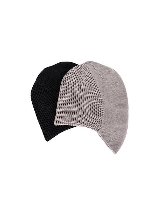 callisto黑色全绵羊毛帽子 FRHAT008C 商品图2