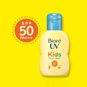【10年研发】Biore碧柔婴幼儿童防晒霜70ml/瓶 spf50  无添加刺激成分 效期25.12--26.01